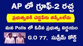 AP లో Group -2 ఆదోళనలు ప్రభుత్వనికి చెడ్డపేరు తప్పేలలేదు