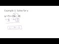Converting Point-Slope to Slope-Intercept Form