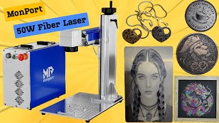 I Tested MonPort 50w Laser Machine on Metal and Found SHOCKING Results