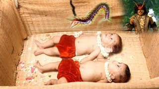 पालने में सो रहे लव कुश पर हमला करने आया | Sankat Mochan Mahabali Hanuman