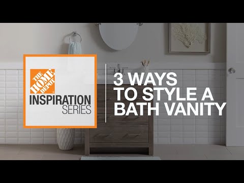 3 Ways To Style a Bath Vanity 