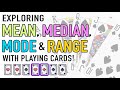 Exploring Mean, Median, Mode, and Range Activities