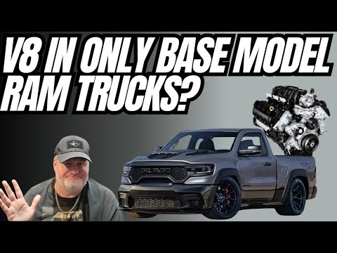 Ram 1500 Only Getting V8 Option For Base Models? FALSE