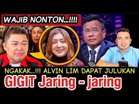 Ngakak parah‼️ALVIN LIM dapat julukan Gigit Jaring² dari Teh Novi