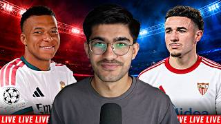 Real Madrid vs Sevilla LIVE MATCH WATCHALONG
