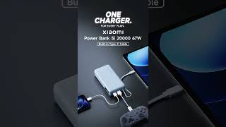 One Charger. For Every Plan | Xiaomi Power Bank 5i 20000 67W: Launching 23rd July.