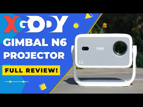 🎬 XGODY Gimbal N6 Smart Projector: Netflix & 4K Home Theatre on a Budget? 💰