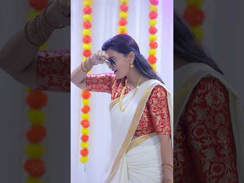 Golden sparrow | Happy Onam friends 🤗❤️🥰 | Sridevi Ashok dance | Sridevi & Sitara