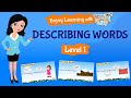 Describing Words and Adjectives