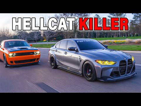 HOW TO BEAT A HELLCAT IN A BMW G80 M3! *FULL MOD LIST*