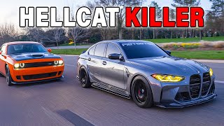 HOW TO BEAT A HELLCAT IN A BMW G80 M3! *FULL MOD LIST*