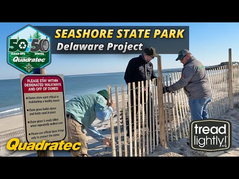 50 for 50 Project #38 Delaware, Seashore State Park | Quadratec & TreadLightly!