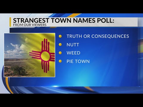 YouTube video thumbnail: What is the Strangest Town Name in New Mexico?