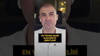 EN YÜKSEK GELİRİ OLAN KRİPTO ŞİRKETLER!