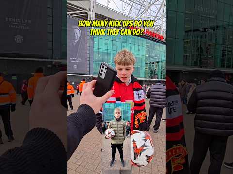 How many kick ups!?⚽️🤯grab some popcorn for this one!👏 #football #kickups #Manchester