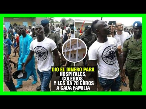 El JUGADOR mas HUMILDE del FUTBOL HIZO TODO esto en su PUEBLO NATAL (SADIO MANÉ)