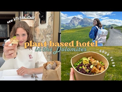 Visiting a COMPLETELY plant-based hotel... 🤯🏔