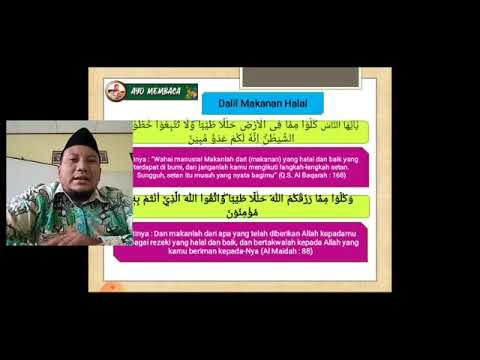 PEMBELAJARAN MAKANAN HALAL DAN HARAM  MIN 4 DEMAK