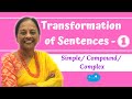 Sentence Structure and Transformation Concepts