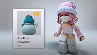 GET THIS HEADLESS SNOWMAN⛄