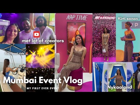 MUMBAI VLOG EP 2: My first event as Content creator 😍✨ | i met a lot of creators | Gulguli Singh