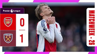📢 Arsenal vs West Ham | 10-Man The Gunners Fall 0-1 | Premier League 2024/25 📰 Arsenal FC Daily News