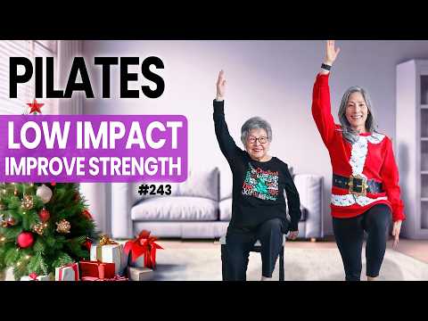 Gentle Pilates to Improve Strength & Balance (Perfect for 60+)