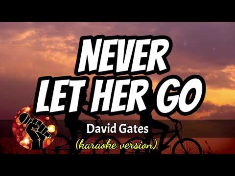 NEVER LET HER GO – DAVID GATES (karaoke version)