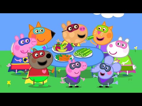 SUPERHERO Dress Up with Peppa and Friends! 🦸 🐷 | Peppa Pig Full Kids Episodes | 30 Minutes