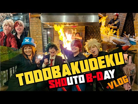 FELIZ CUMPLEAÑOS TODOROKI!-  🔥 Cocinando Teppanyaki! 🔥 【BNHA/ PROHERO AU】