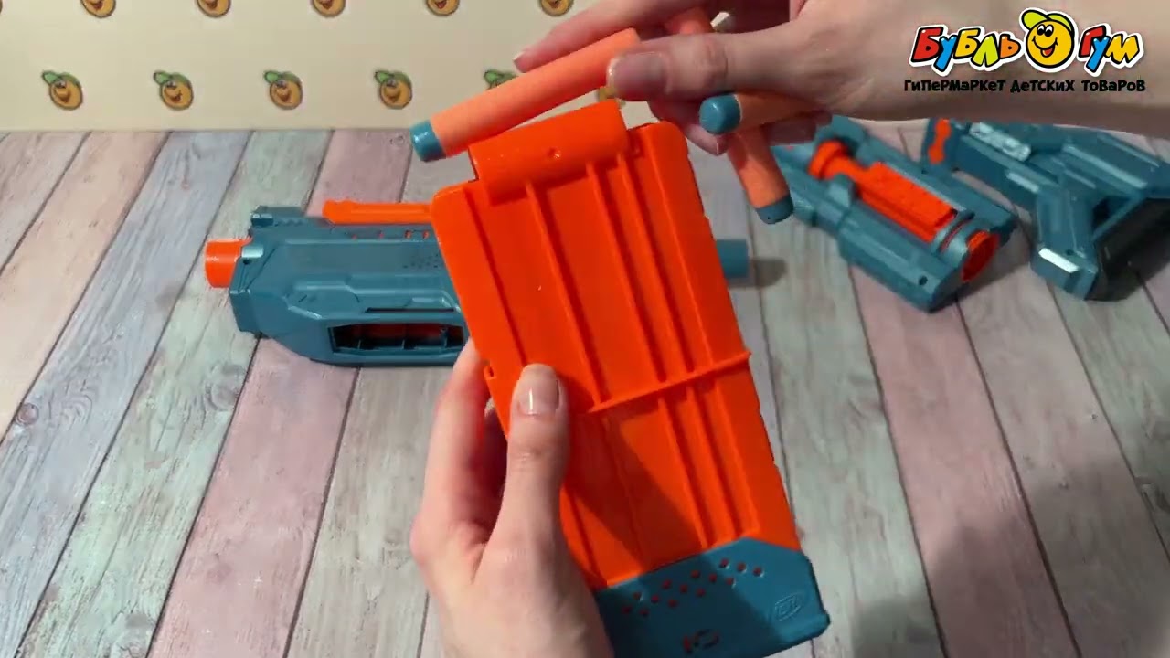 Бластер игрушечный Nerf Elite 2.0 Echo CS-10 - видео