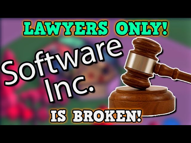 Software Inc  IS A PERFECTLY BALANCED GAME WITH NO EXPLOITS - GAME DEV = Infinite Money Glitch