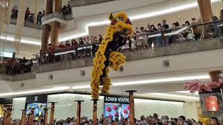 Acrobatic Lion Dance 2023, Malaysia @ The Gardens mall