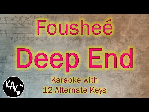 Deep End Karaoke – Fousheé Instrumental Lower Higher Male Original Key
