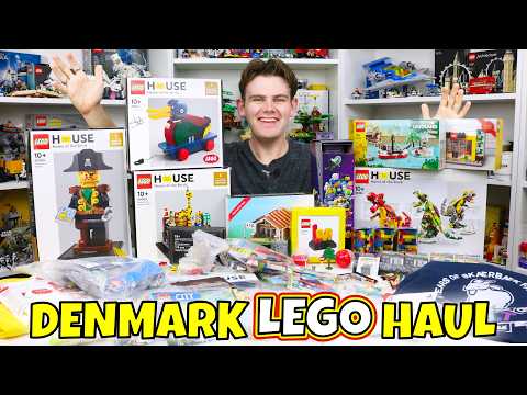 MASSIVE LEGO HAUL from DENMARK! LEGO House, Skærbæk Fan Weekend & LEGO Stores