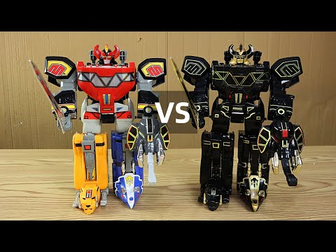 DX 大獣神 vs ブラック大獣神【比較動画】【恐竜戦隊ジュウレンジャー】 Daizyujin Comparison #Megazord #Zyuranger #MMPR #Powerrangers