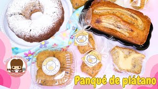 🍌PANQUÉ DE PLÁTANO🍌 Receta deliciosa 🤤 gana dinero vendiendo postres🤑