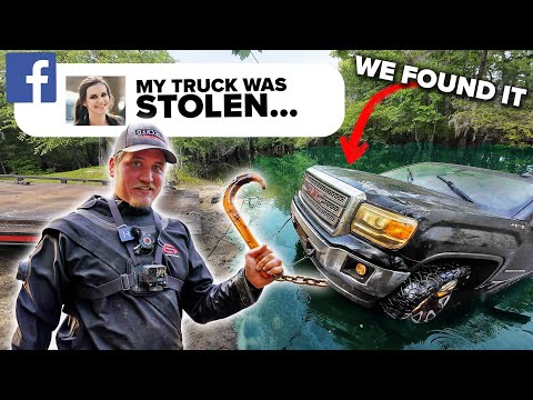 She Lost Her GMC Truck to Thieves… We Pulled It Out of a Swamp! (Tow Recovery)