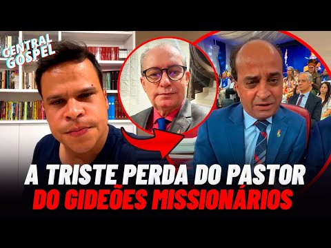 PASTOR ELIZEU RODRIGUES E PASTOR REUEL BERNARDINO FALAM SOBRE A PERDA DO PASTOR HUESLEN SANTOS