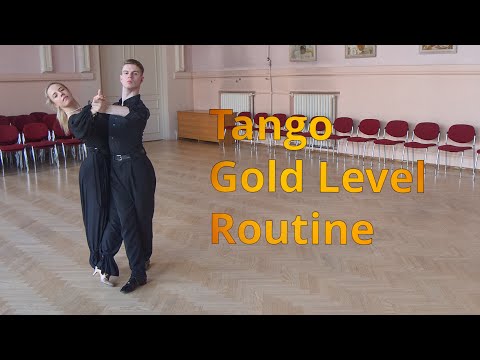 Tango Gold Level Choreography | Chase with Chasse and Whisk, Natural Twist Turn