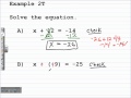 Solving One-Step Equations in Algebra