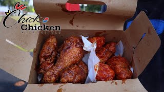 FIRST TIME TRYING CHICKO KOREAN STYLE CHICKEN WITH MOM @mommabrosdiary4368 