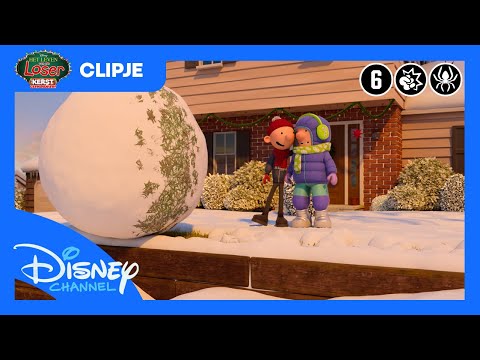 Het leven van een loser: Kerst, geen paniek! | Sneeuwpop | Disney Channel NL