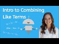 Combining Like Terms for Kids