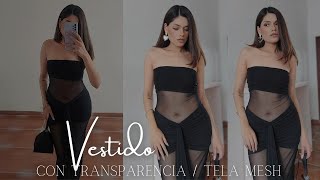 ♡ HICE ESTE VESTIDO DESDE 0 ♡ Vestido de MESH | Erandy Paz