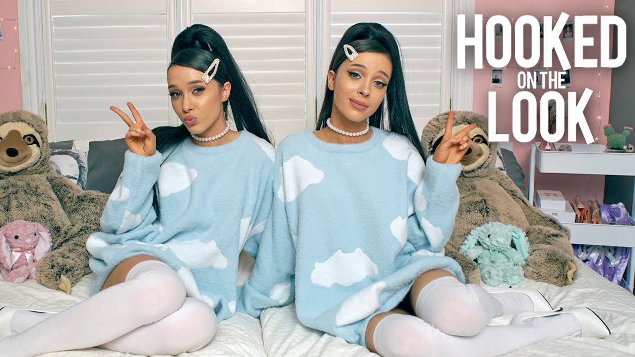 We get hate for looking like ariana grande - hooked on the look