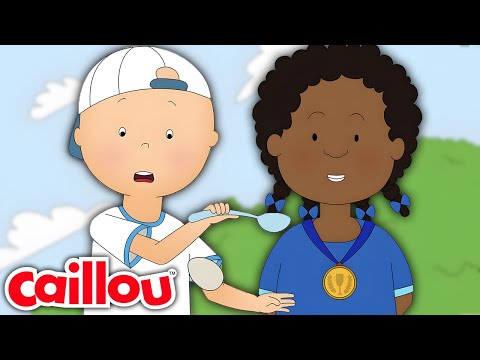 Caillou on Sports Day | Caillou's New Adventures | Season 3: Episode 19