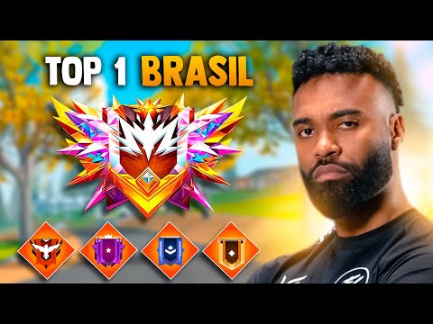 DO BRONZE AO TOP 1 GLOBAL NO FREE FIRE EM 1 DIA