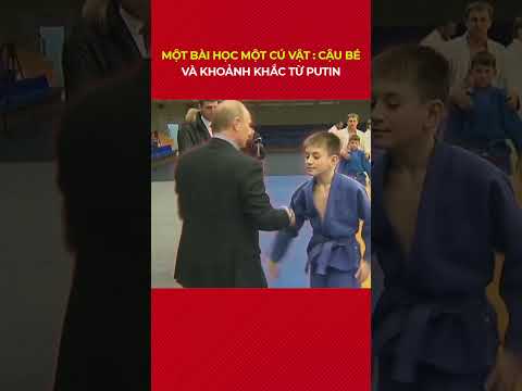Putin dậy cho lứa trẻ tập võ #tintucplus #shorts