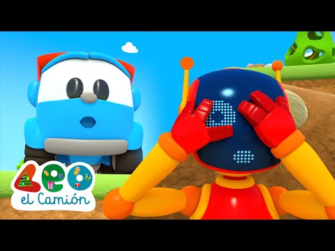 Leo el Camión - Nuevas Aventuras de los robots - 7 Capitulos nuevos - Carritos para niños